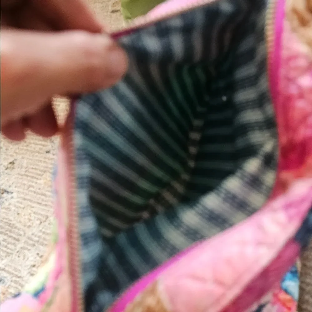 Vera Bradley Carson Hobo With Adjustable Strap For Shoulder Or Crossbody Bag